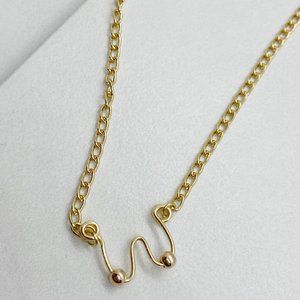 4/$40 Boob Necklace - self love, feminist